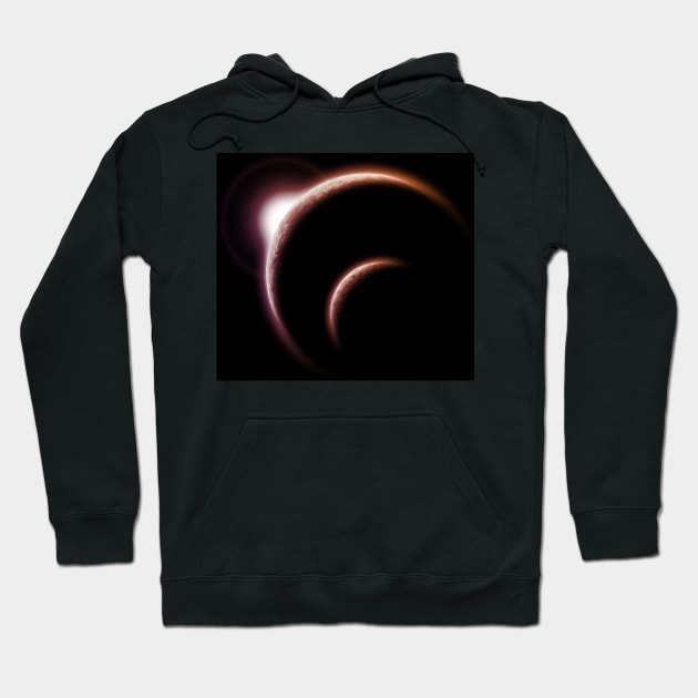 Space Eclipse Hoodie by gruntcooker